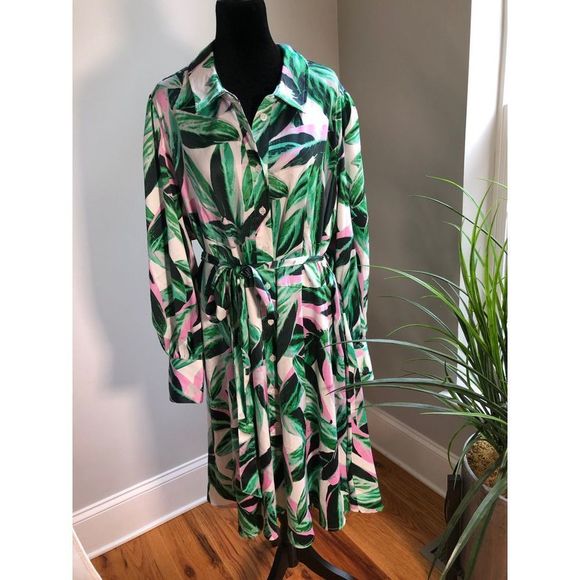 BEAUTICURVE x LANE BRYANT FLORAL DRESS! NWOT - Picture 1 of 4